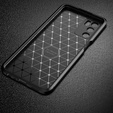 Obal na mobil pre Oppo A16, Carbon Gel, čierne