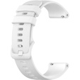 Pasek Silikonowy 18mm do Garmin Vivomove 3S / Vivoactive 4S, White