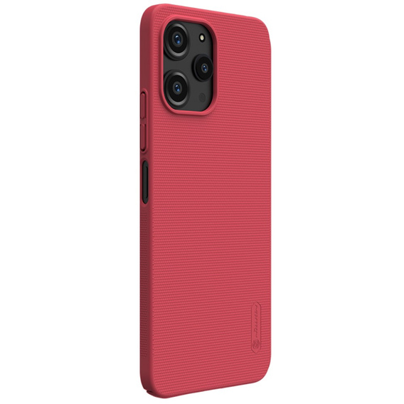 NILLKIN puzdro pre Xiaomi Redmi 12 4G, Super Frosted Shield Case, červené