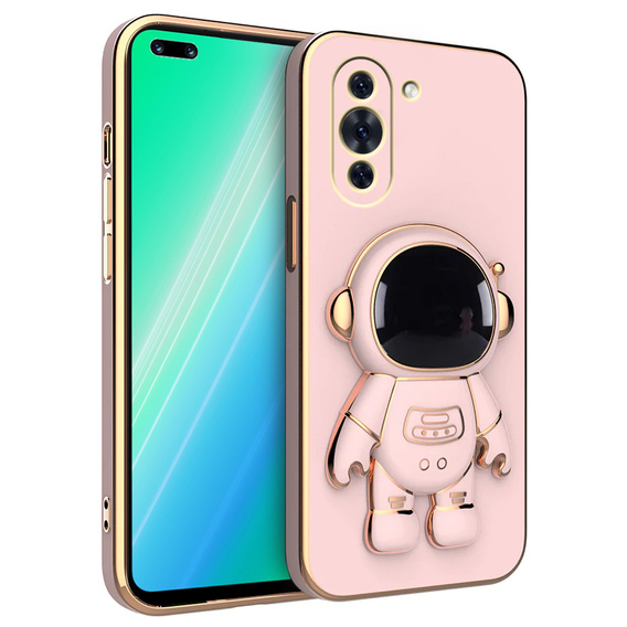 Obal na mobil pre Huawei Nova 10 4G, Astronaut, ružové