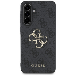 GUESS Obal na mobil pre Samsung Galaxy A56 5G, 4G Big Metal Logo, čierne