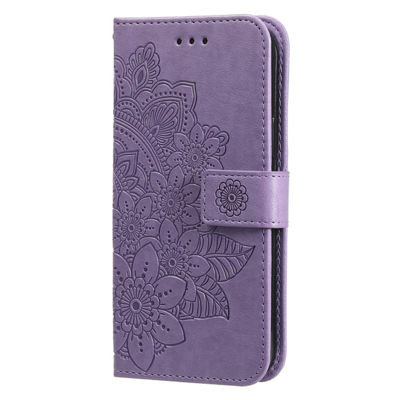 Klapkové puzdro pre Samsung Galaxy A54 5G, Mandala Flower, fialové