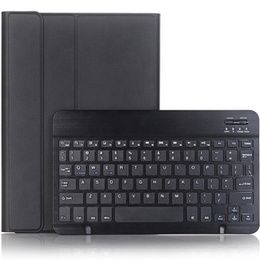 Puzdro + klávesnica Samsung Galaxy Tab S9, Leather Pen Slot, čierne