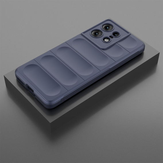 Obal na mobil pre Motorola Edge 50 Pro 5G, Gaming Shockproof, tmavomodré