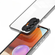 Obal na mobil pre Samsung Galaxy A14 5G, Fusion Hybrid, transparentné / čierne