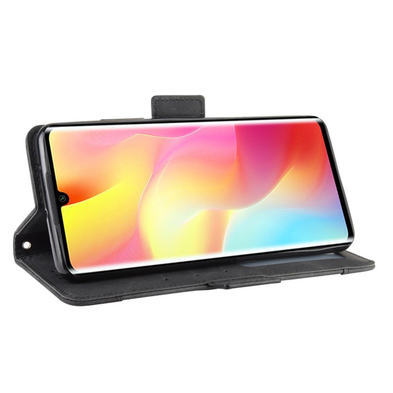 Klapkové puzdro pre Xiaomi Mi Note 10 Lite, Card Slot, čierne