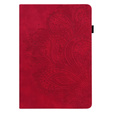 Puzdro s chlopňou pre Xiaomi Redmi Pad SE 11", flower, červené