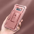 Obrnené puzdro pre Samsung Galaxy S10e, Dexnor Full Body, ružové rose gold