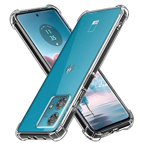 Obal na mobil pre Motorola Edge 40 Neo, Dropproof, priehľadné