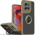 Puzdro pre Motorola Moto G15 / Motorola Moto G15 Power, Frosted Ring, zelený