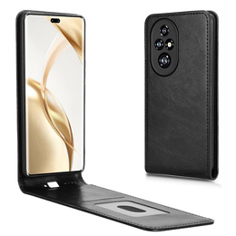 Klapkové puzdro pre Honor 200 Pro 5G, Flip, čierne