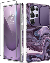 Odolné puzdro pre Samsung Galaxy S25 Ultra – Tongate MECH Series Clip, čierne