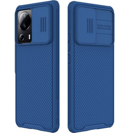 Puzdro pre Xiaomi 13 Lite, pancierované Nillkin, CamShield Pro, modré