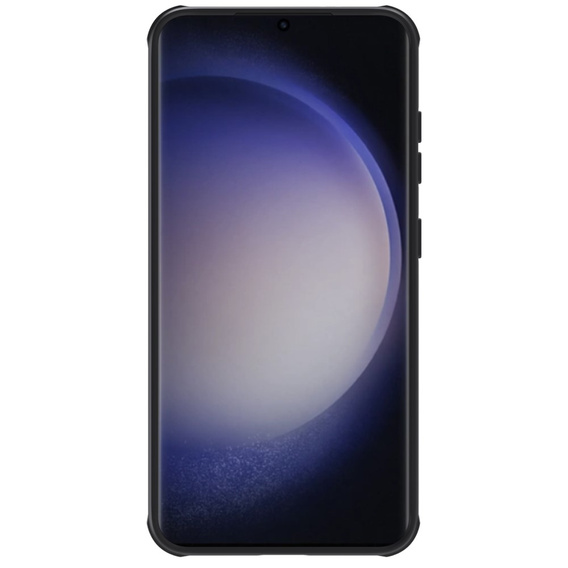 Puzdro pre Samsung Galaxy S24, pancierované Nillkin, CamShield Pro, čierne