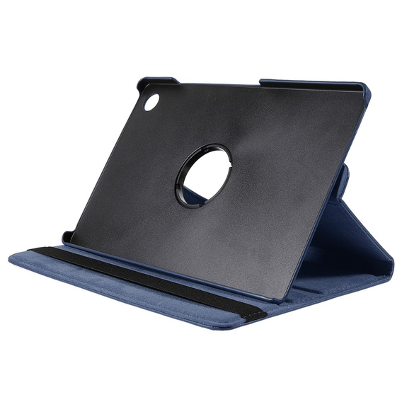 Puzdro pre Samsung Galaxy Tab A9+ TB330FU 10.95", otočné o 360°, tmavomodré