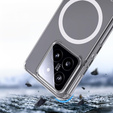 Puzdro pre Xiaomi 14T Pro, Fusion Hybrid, pre MagSafe, priehľadné