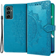 Klapkové puzdro pre Samsung Galaxy M23 5G / M13, Mandala, modré