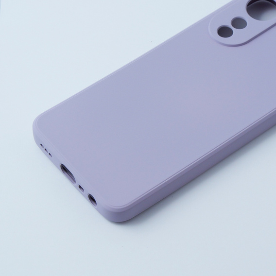 Obal na mobil pre Oppo A78 4G, Silicone Lite, fialové