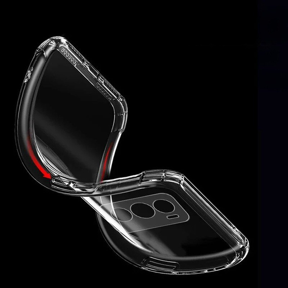Obal na mobil pre Oppo Reno 12 Pro, Dropproof, priehľadné