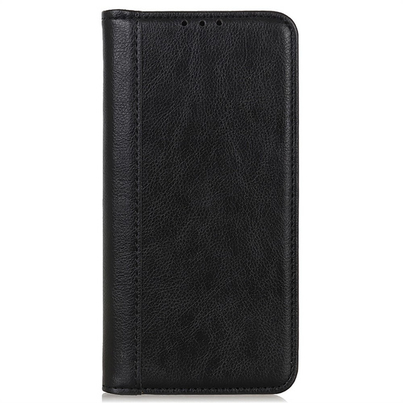 Flipové puzdro pre Google Pixel 9A, Split Leather, čierne