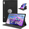 Puzdro pre Lenovo Tab P11 Pro Gen 2 TB132FU TB132XU 11.2" TB330FU 10.95", otočné o 360°, čierne