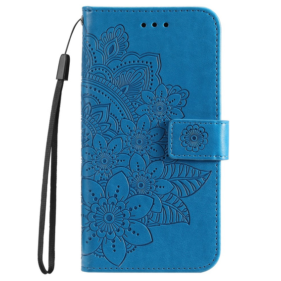 Klapkové puzdro pre Samsung Galaxy A33 5G, Mandala Flower, modré