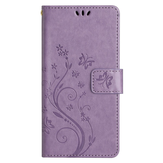 Klapkové puzdro pre Samsung Galaxy A14 4G/5G, Mandala Flower, fialové