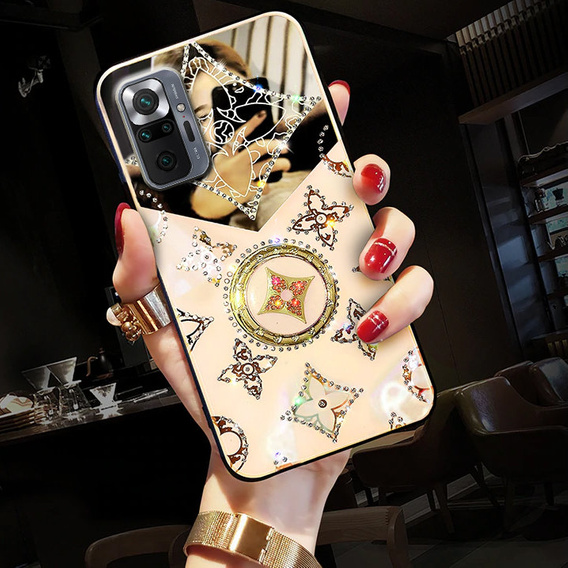 Fashion Obal na mobil pre Xiaomi Redmi Note 10 Pro, ružové