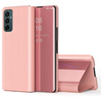 Obal na mobil pre Samsung Galaxy M23 5G / M13, Clear View, ružové rose gold