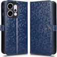 Klapkové puzdro pre Oppo Reno 14, Wallet Rhombus, modré