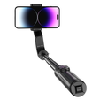 Blavec Selfie Stick Aluminium Fusion P07 s MagSafe, LED svetlami a diaľkovým ovládaním