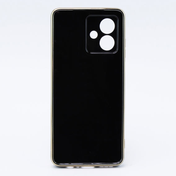 Puzdro pre Motorola Moto G54 5G, Glamour CamShield, čierne