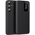 Flipové puzdro pre Samsung Galaxy S24+ Plus, Smart View Wallet, čierne