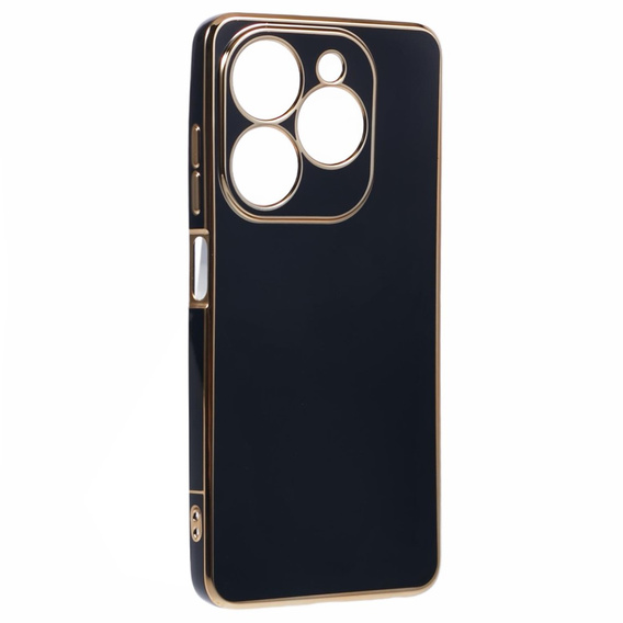 Puzdro pre Infinix Hot 40i, Glamour CamShield, čierne