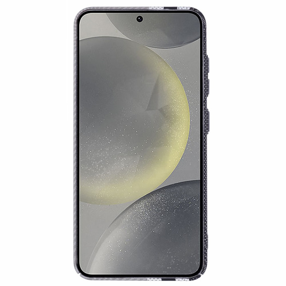 Puzdro pre Samsung Galaxy S25+ Plus, Carbon Fiber MagSafe, sivé