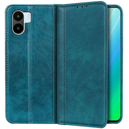 Obal na mobil pre Xiaomi Redmi A1 4G / A2 4G, Wallet Litchi Leather, zelený