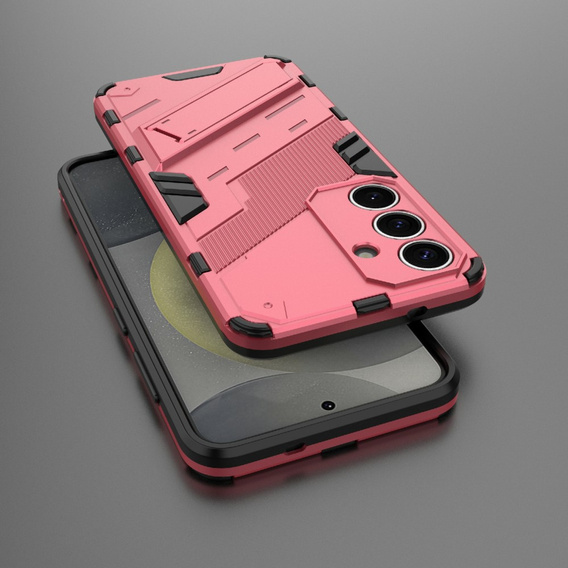 Puzdro pre Samsung Galaxy A56 5G, Military kickstand, ružové