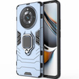 Obal na mobil pre Realme 11 Pro / 11 Pro +, Kickstand Ring, modré