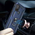 Pancierované obal na mobil pre Motorola Moto G10/G30, Nox Case Ring, modré