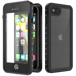 Vodotesné puzdro IP68 pre iPhone 7/8/SE 2020/SE 2022, čierne