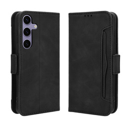 Klapkové puzdro pre Samsung Galaxy S25 FE, Card Slot, čierne