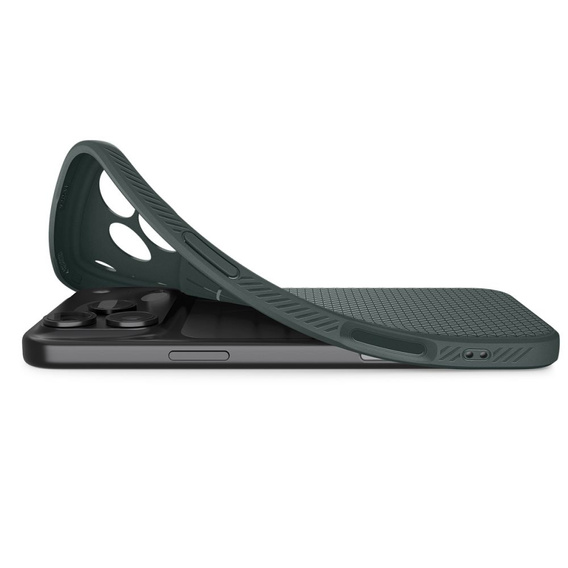Puzdro Spigen Liquid Air pre iPhone 17 Pro, Abyss Green