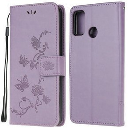 Klapkové puzdro pre Motorola Moto G10 / G30, Butterfly, modré