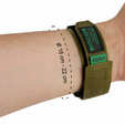 ERBORD MP84 Nylonový popruh Quickfit pre Garmin Fenix 5X/6X/6X PRO/7X (veľkosť M/L)