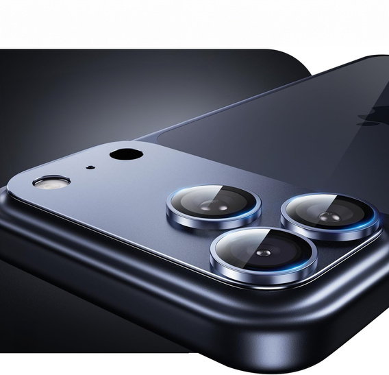 2x tvrdené sklo ERBORD pre fotoaparát iPhone 17 Pro