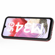 Obal na mobil pre Samsung Galaxy M34, Kickstand Ring, červené