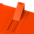Silikón puzdro pre Xiaomi Redmi Pad SE 11", Impact, pancierovaný, oranžové