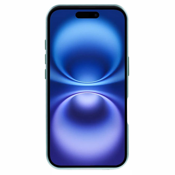 Puzdro pre iPhone 16, Magnetic Dual Glass, zelený