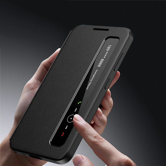 Kožené puzdro Smart View Window pre Samsung Galaxy S26 Ultra