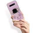 Obal na mobil pre Samsung Galaxy S10 Plus, Astronaut, fialové